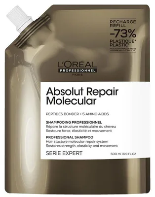 Produktbild von L'Oréal Professionnel Serie Expert Absolut Repair Molecular Shampoo Refill 500 ml