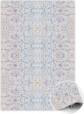 Produktbild von Für Wohnzimmer Vinyl Teppich Gemustert Küche Marmor 120x180