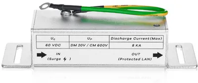 Zdjęcie produktu dla Zyxel SURGEPRO-GE-ZZ0101F, 5 ms, 121 g, 40 mm, 120 mm, 25 mm, -40 - 85 °C