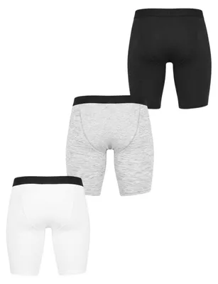 Produktbild von Reebok - Boxershorts für Herren GT13218 (S) (Schwarz/Weiß/Grau)