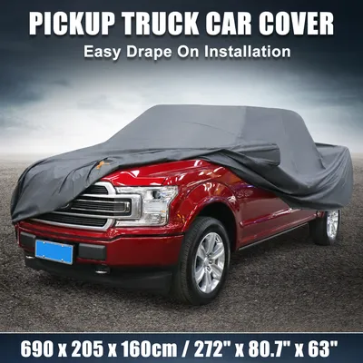 Produktbild von Fahrzeug Pickup Abdeckung Voller Au?enabdeckungen Alle Wetter Grau
