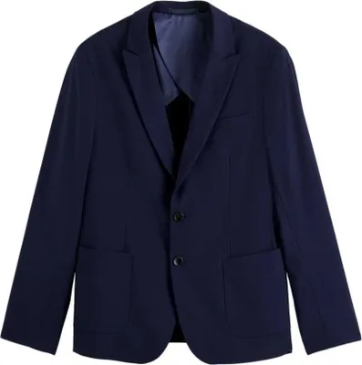 Produktbild von Scotch & Soda Core Unconstructed Peak Lapel Blazer Blau M Mann Blau M