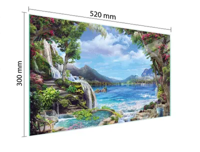 Obrázok produktu pre Sklenená Doska Na Krájanie 52X30