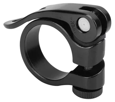 Produktbild von Fahrradsattelstützenklemme, 27,2 mm / 28,6 mm / 31,8 mm, Aluminium, Schnellspanner-Sattelklemme
