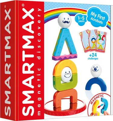 Immagine prodotto di SmartMax My First Acrobats, Magnetspiel, Spielzeug, Denkspiel, Kinder, ab 18 Monaten, SMX 227