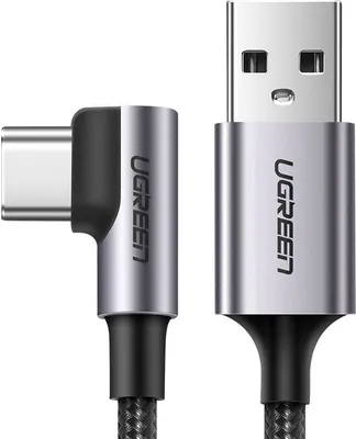 Produktbild von UGREEN USB Date Card USB Type-C 3A - 1m gri