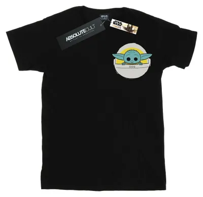 Image de T-shirt Star Wars « The Mandalorian The Child » pour homme BI47158 (L) (noir)