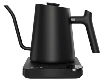 Wasserkocher 0,9 L, 1200 W, Temperaturregelung, schwarz
