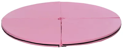 Produktbild von Pole-Dance-Matte Rund 5 cm Dick Kunststoff Gymnastik Yoga Rosa