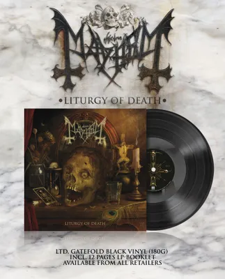 Image de Mayhem : Liturgy Of Death (180 g) (édition limitée)