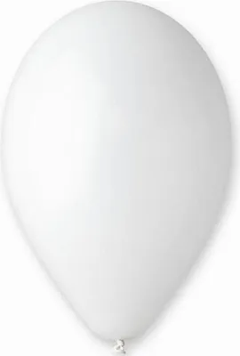 Image de Ballons en latex blanc pastel - 100 pcs - 30 cm