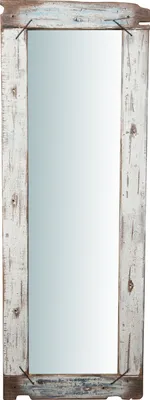 Produktbild von Wandspiegel groß holz 180 x 65,5 x 3,5 cm, Spiegel aus holz, Shabby chic spiegel, Holz