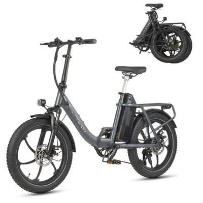 Produktbild von Maxtron Mule-S E-Bike Klapprad Elektrofahrrad, 20×3.0 Zoll Reifen, 48V 18Ah XXL Akku, 100-120km Reichweite, 7-Gang Shimano, Federgabel, Damen Herren