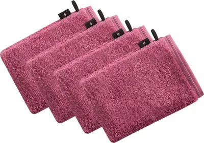 Produktbild von 4er Pack Waschhandschuh Vegan Life von der Marke Vossen 22 x 16 cm