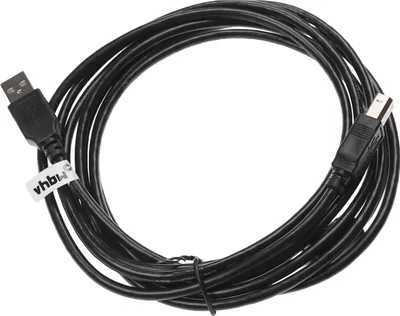 Produktbild von vhbw USB A auf USB B Druckerkabel Scannerkabel Adapterkabel - 3 m Schwarz