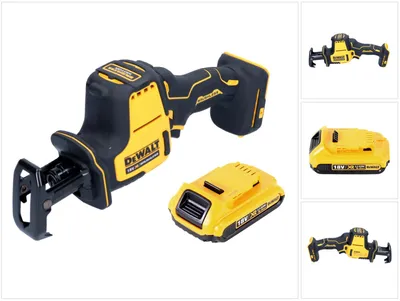Zdjęcie produktu dla Akumulatorowa pilarka szablasta DeWalt DCS 369 N Pilarka szablasta 18 V bezszczotkowa + 1x akumulator 2,0 Ah - bez ładowarki