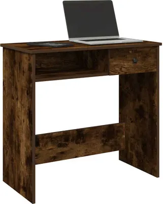 Produktbild von Maison Exclusive - Schreibtisch Räuchereiche 80x40x75 cm Holzwerkstoff