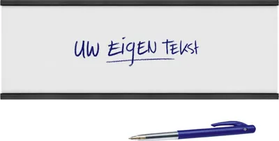 Zdjęcie produktu dla Duże magnetyczne uchwyty na etykiety CombiCraft 140x50mm - po 10 sztuk