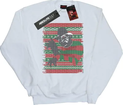 Produktbild von A Nightmare On Elm Street - Sweatshirt für Herren BI42946 (L) (Weiß)