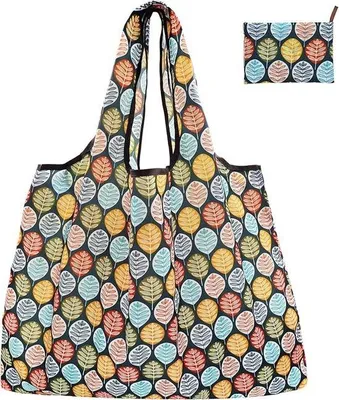 Produktbild von Famanu Große Faltbare Einkaufstasche - Wiederverwendbare Stofftasche, Waschbar, Umweltfreundlich