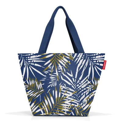 Produktbild von reisenthel shopper M, Tasche, Einkaufstasche, Tragetasche, Polyestergewebe, Jungle Space Blue, 15 L, ZS4071