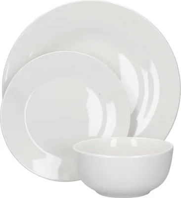 Produktbild von Geschirrset, 12-teilig, Porzellan, Weiß - Mikasa | Alexis