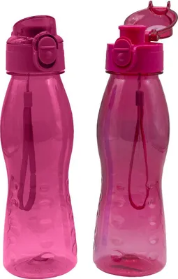 Produktbild von 2 Stück Steuber Klick Top Design Trinkflasche 700 ml pink