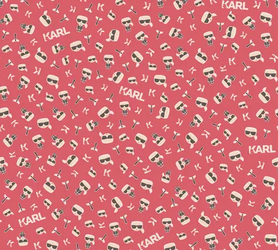 Produktbild von Karl Lagerfeld Wallpaper Designertapete Ikonik Luxustapete Vliestapete blau weiß schwarz 10,05 m x 0,53 m