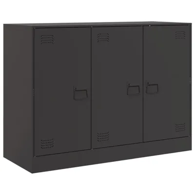 Zdjęcie produktu dla Szafka, czarna, 99x39x73 cm, stalowa