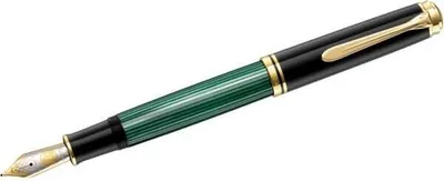 Produktbild von Pelikan Füllhalter M1000 Schwarz-Grün F Geschenkbox