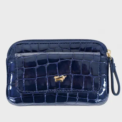 Produktbild von Schlüsseletui VERONA Schlüsseletui blau Damen - Leder