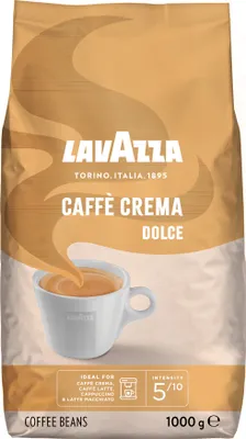 Produktbild von Lavazza Kaffee Caffe Crema Dolce, ganze Bohnen, Bohnenkaffee, Set, 6 x 1000 g