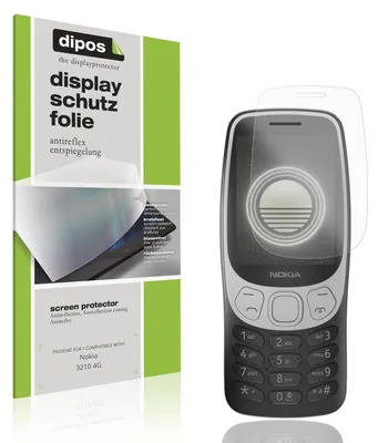 Image de 4x Film de protection d'écran pour Nokia 3210 4G protecteur antireflet dipos