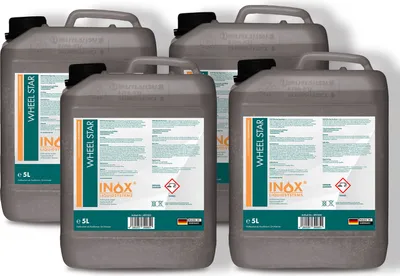 Produktbild von INOX® Felgenreiniger Konzentrat 4x5 L - Spezial Felgen Reiniger für Alu & Stahl