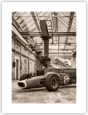 Produktbild von Poster - Poster ohne Rahmen - Formel 1 Rennen Retro - 30x40 cm - Wand Bild - Wanddeko - Wandbilder - Kunstposter - Wandposter - Bilder - Kunstdruck - Wanddekoration - Wandbild - P2XPA30x40-4918