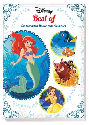 Produktbild von Disney Best of: Die schönsten Motive zum Ausmalen