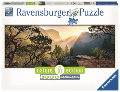 Produktbild von 1000 Teile Ravensburger Puzzle Panorama Nature Edition Yosemite Park 15083