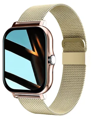 Immagine prodotto di Avizar, Smartwatch Balnéo 1,69" AMOLED, BT 5.1, IP67, banda in acciaio, oro