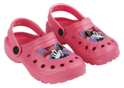 Produktbild von Disney Minnie Maus Kinder Clogs Badeschuhe Latschen Mädchen 28 bis 31 - 28/29, Pink