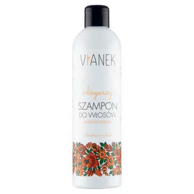 Image de Shampooing nettoyant Vianek pour renforcer et nourrir les cheveux, 300ml