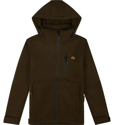 Productafbeelding van Buitenkledingjas Shawk voor kinderen, kleur: olijfgroen, maat 128