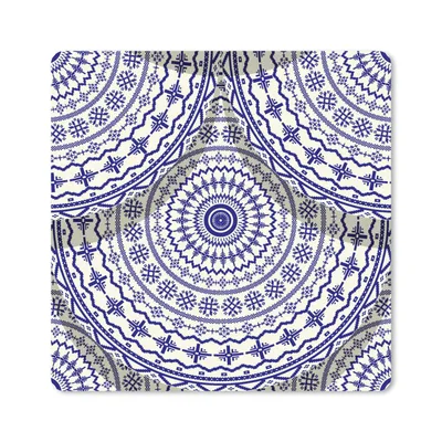 Produktbild von MuchoWow® Mauspad Mousepad Design - Delfter Blau - Muster 30x30 cm - Mousepads - Maus Mat - Pad - Mausunterlage - Gaming