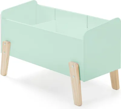 Produktbild von Vipack Kiddy Spielkiste mit 3 Fächern mint grün