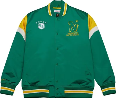 Produktbild von M&N Heavyweight Satin Jacke NHL Minnesota North Stars - M