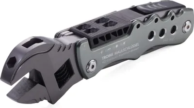 Produktbild von TROIKA TOL44/GY, Aluminium, Edelstahl, Grau, 20 mm, 40 mm, 152 mm, 275 g