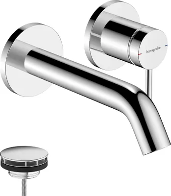 Immagine prodotto di hansgrohe Tecturis S WTM Set F da incasso a 2 fori 165 mm bocca cromata, 1 pz.