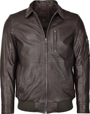 Produktbild von JCC Lederblouson 31018159 Herren brown 58