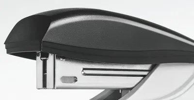 Produktbild von Leitz Heftgerät für 30 Blatt – Ergonomisches Design in Grau für Büro und Schule