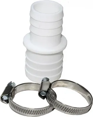 Produktbild von Doppelschlauchtülle Ø 32-38 mm Schlauchverbinder mit Schelle