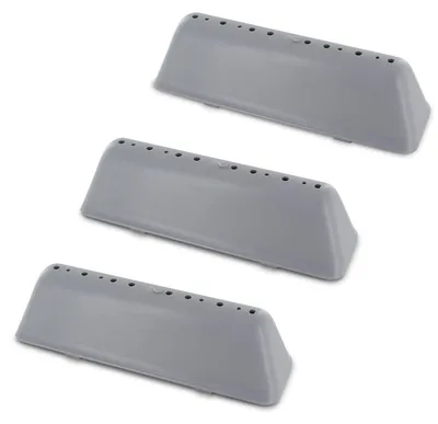 Zdjęcie produktu dla Zestaw listew bębna pralki - 3 sztuki - 180x55x50 mm